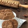 Rolling Pin Christmas Embossing Cooking Tool - Image 9