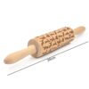 Rolling Pin Christmas Embossing Cooking Tool - Image 8