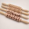 Rolling Pin Christmas Embossing Cooking Tool - Image 5