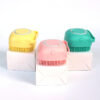 Bathroom Dog Bath Brush Massager with Silicon Comb - Image 9